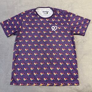 Run With Pride Toronto 2022 Race Shirt Men's Large Surge Merchandise Rainbow